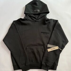 Fear of God Essentials Hoodie Black Size Men’s Small